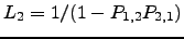 $ L_3=1/(1-P_{2,3}P_{3,2}L_2)$