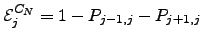 $\displaystyle P_{0,1}=P_{N+1,N}=0$